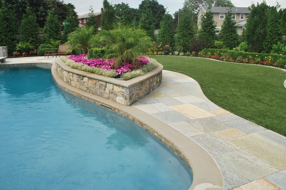 San Francisco Artificial Turf Poolside